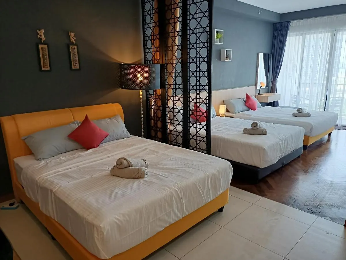 cozy seaview 5 studio apartment Tanjung Tokong Malezja